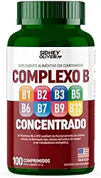 Complexo B 100 Comprimidos Sidney Importado USA