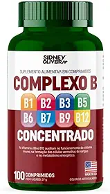 Complexo B 100 Comprimidos Sidney Importado USA