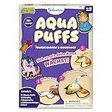Skillmatics 3D Kunst-Set – Aqua Puffs Prinzessinnen & Einhörner, Mal-Bastelset ohne Kleckern, DIY Farb- & Aufblase-Aktivität, Reisespielzeug & kreative Geschenke für Mädchen & Jungen von 6–10 Jahren