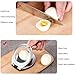 BIBURY Eierschneider aus Edelstahl, Eischneidewerkzeug, 2 in 1 Eierschneider Metall aus 304 Edelstahl, Professional Egg Slicer Schneider für Eier, Pilze, Erdbeeren, weiches Obst(spülmaschinenfest)