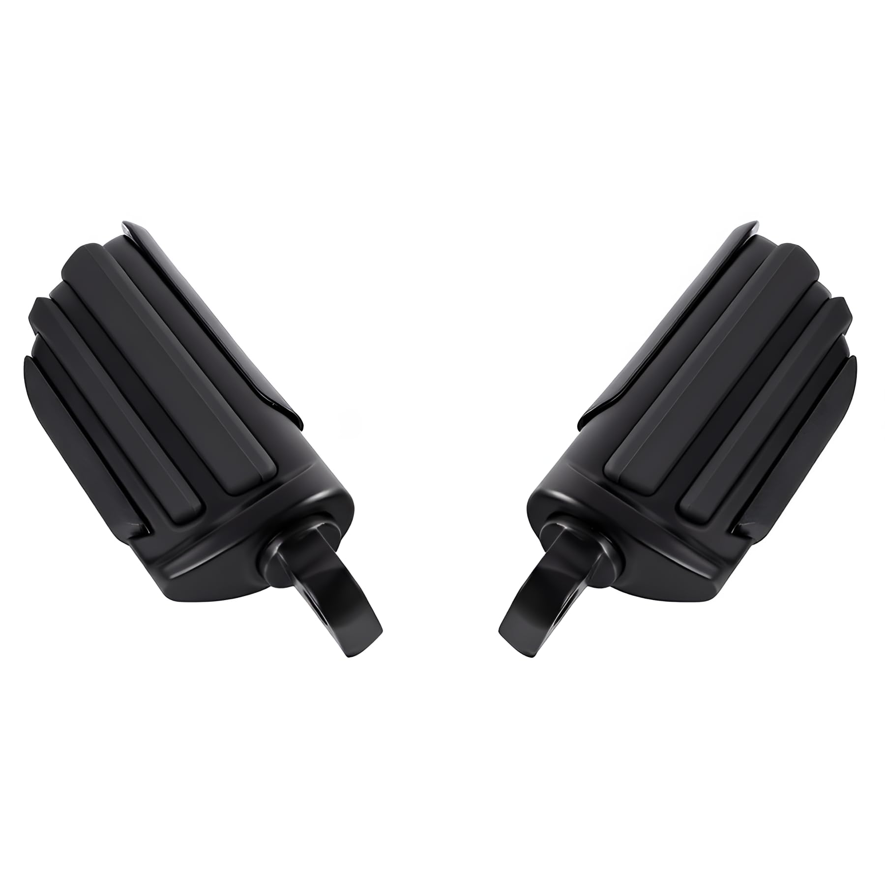 Mini repose-pieds haut de gamme noir mat pour Harley - 7