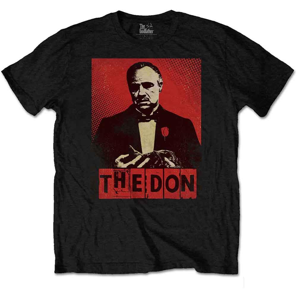 The Godfather T Shirt The Don Movie Logo Official Mens Black XXL