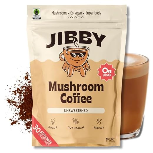 Detox Mushroom Coffee with Collagen