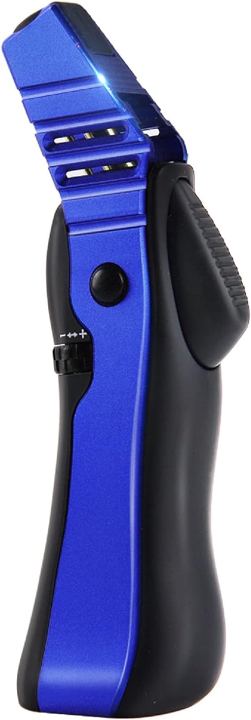 Blow Torch, Professional Kitchen Cooking Torch with Safety Lock Adjustable Flame Refillable Butane Gas Torch Lighter for Crafts Cooking BBQ