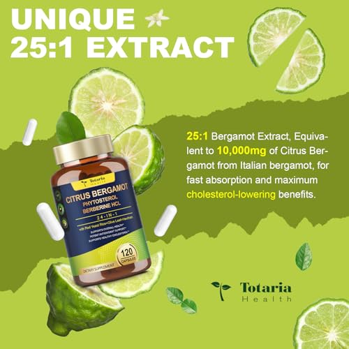 Totaria Citrus Bergamot and Plant Sterols Supplement