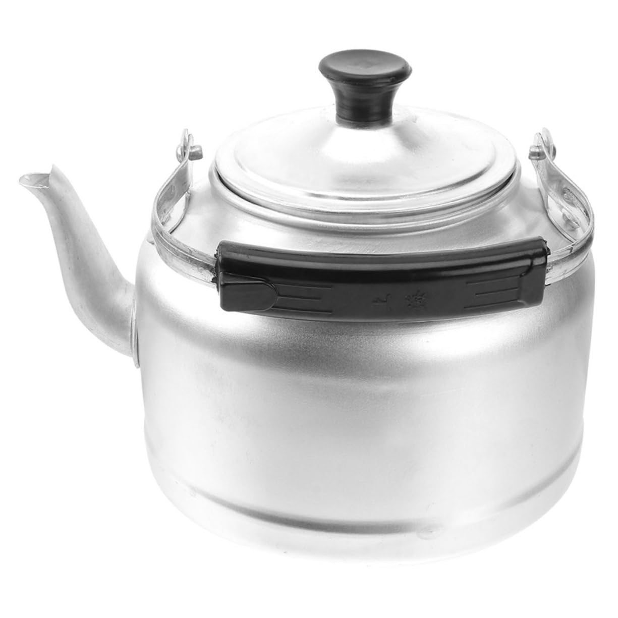 Hervidor de Agua de Aluminio 2l Plata, Tetera Clásica para Cocina
