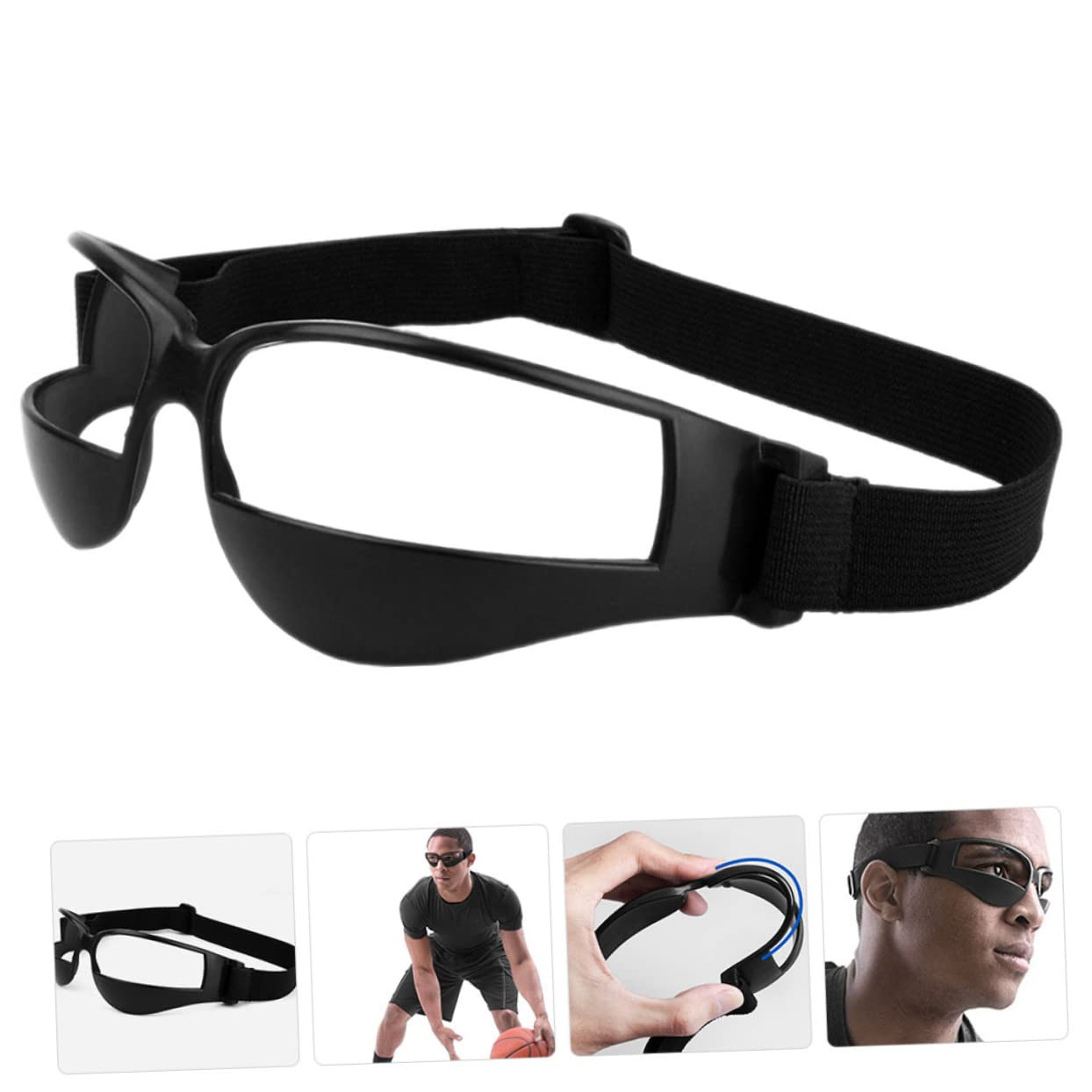 Kisangel 5piezas Gafas De Entrenamiento De Baloncesto Ajustables Para Driblar Equipamiento Deportivo Para Jugadores Edades Protección y Comodidad Cada Movimiento