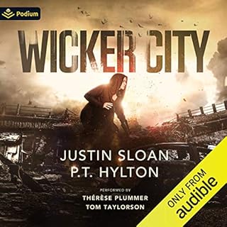 Wicker City Audiolibro Por Justin Sloan, P.T. Hylton arte de portada