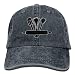 ZXCDS Gorra De Visera Utensilios para Hornear Estampado Gorras Retro Sombrero De Mezclilla Transpirable Sports Cap para Hombre, Golf 55-59 Cm