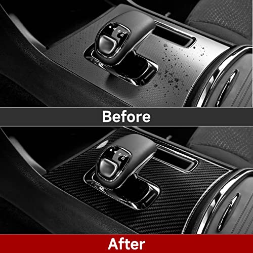 Image of Car Gear Shift Panel Decals for 2011 2012 2013 2014 Chrysler 300 / 300C / 300S / Limited /Base Accessories Carbon Fiber Stickers