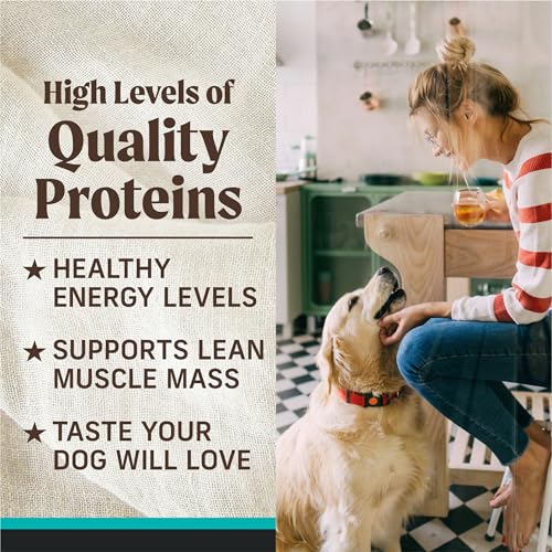 Image of Merrick Grain Free Canned Dog Food, Real Duck Dinner Recipe With Added Vitamins and Minerals, 12.7 oz. Can