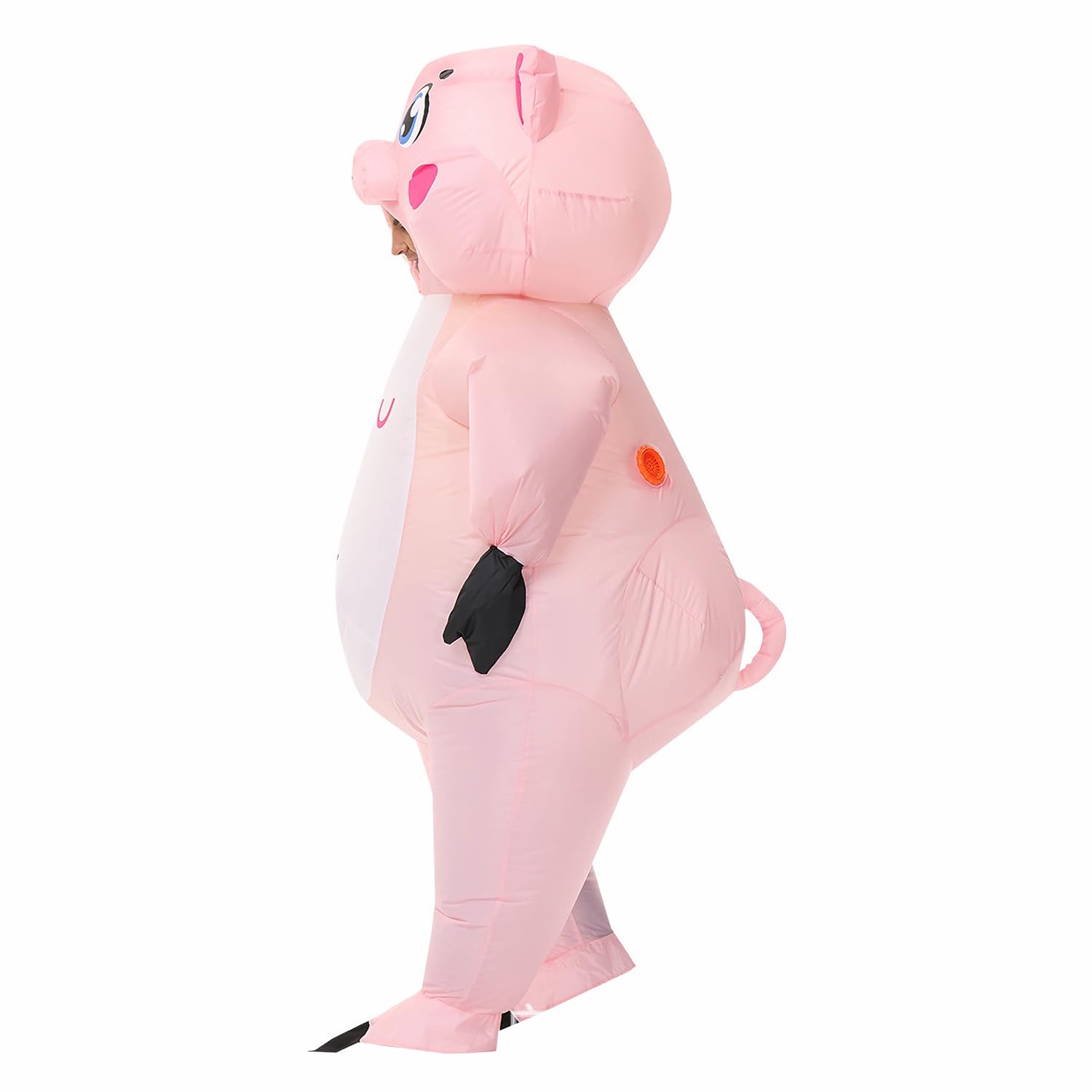 Déguisement Gonflable Cochon Costume de Cochon Gonflable pour Adulte Costume Gonflable Adulte Costume de Noël Halloween Cosplay Costume Gonflable Animaux Unisexe 150-190CM