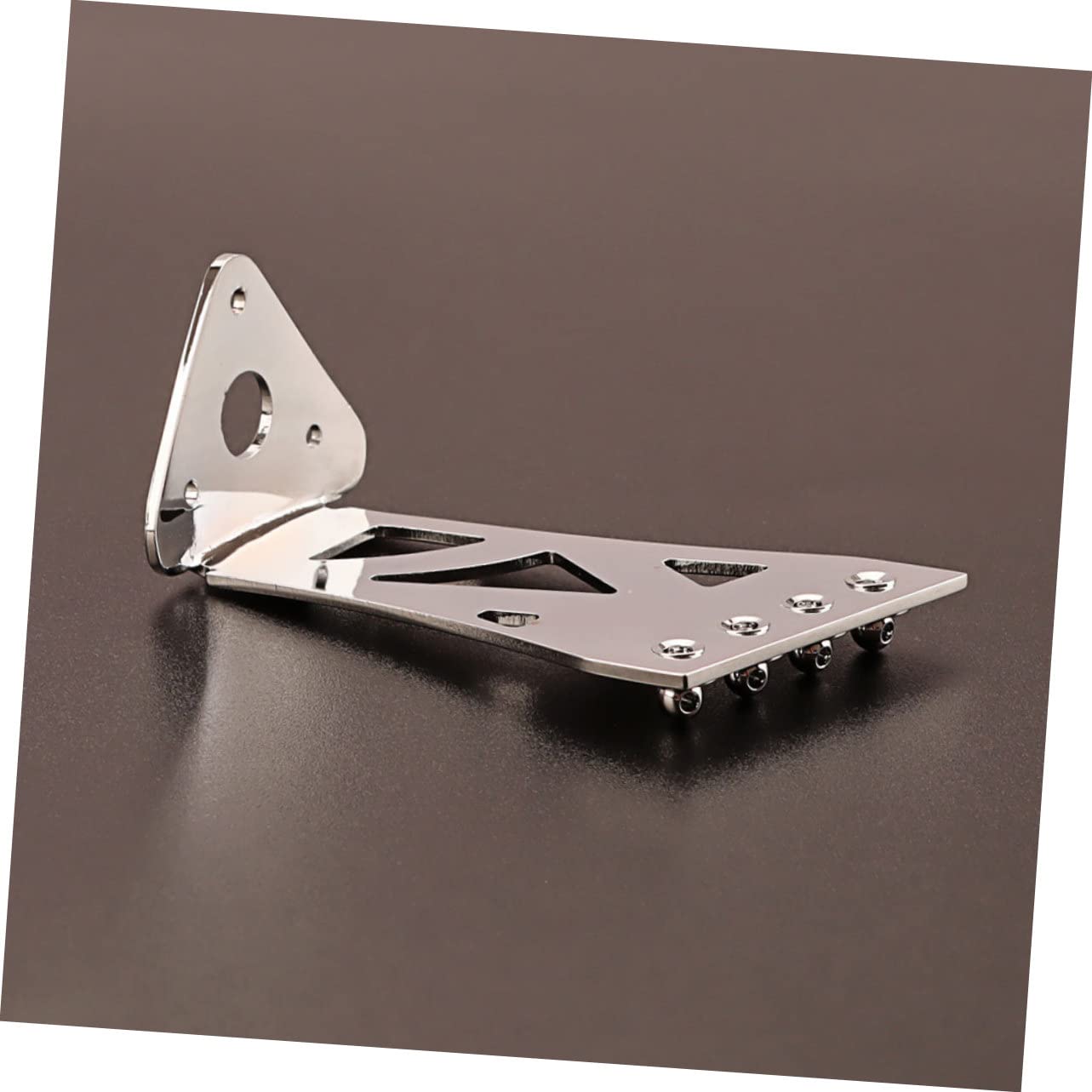 Abaodam 3stücke Metal Banjo Tailpiece Mit Chromfarbenem Design Saitiger Banjo Saitenhalter Für Verbesserten Und Zubehör