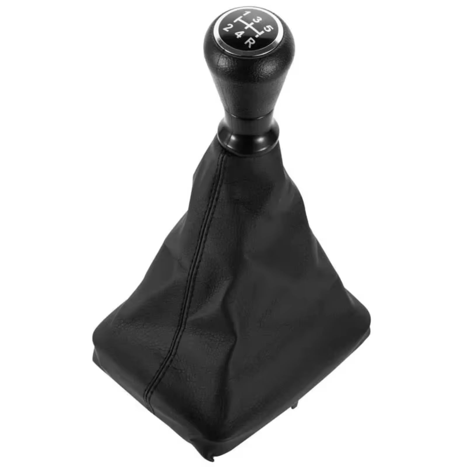 Fryuiqx One Color Gear Lever Replacement Compatible With Peugeot 207 307 406 Shifter Lever Stick Gaiter Boot Cover Accessories 5 Speed Gear Shift Knob