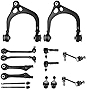 YITAMOTOR Front Control Arms Kit Compatible with 05-2010 Chrysler 300, 08-2010 Dodge Challenger, 06-2010 Dodge Charge, 05-2008 Dodge Magnum. RWD Only