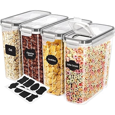 KICHLY Recipiente para Cereales (Juego de 4) Cover