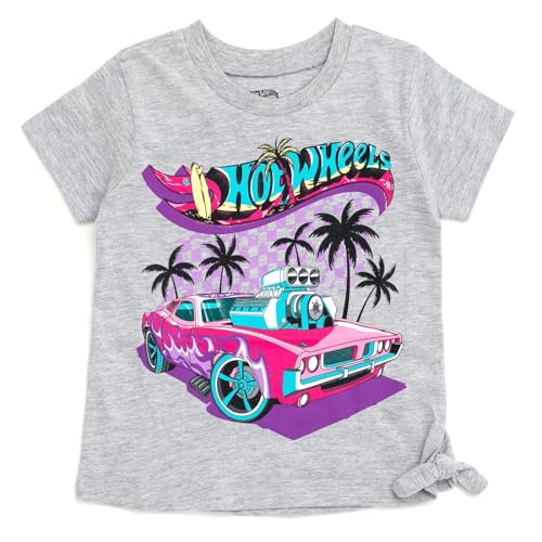 Hot Wheels Girls 2 Pack T-Shirts Toddler to Big Kid4