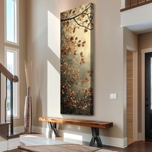 Tableau mural long et étroit grand format forêt sérénité - 3