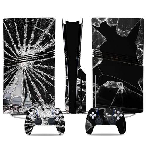 Pasprt PS5 Pro Skin Disc Edition Glasdesign