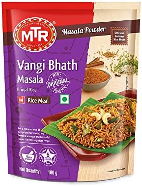Mtr Brinjal Rice/vangi Bath Powder, 100g