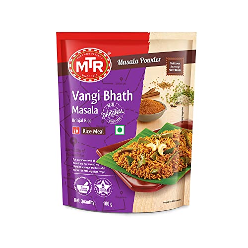 Image of Mtr Brinjal Rice /vangi Bath Powder, 100g