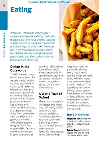 Lonely Planet 34467149 Pocket Oxford & The Cotswolds  thumb #9