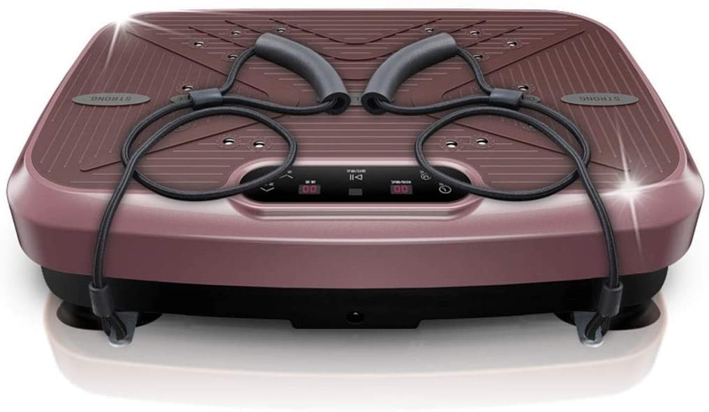 Vibration Plate Exercise Machine - Home Sports Slimming Equipment Whole Body Workout Vibration Fitness Platform Fit Massage Workout