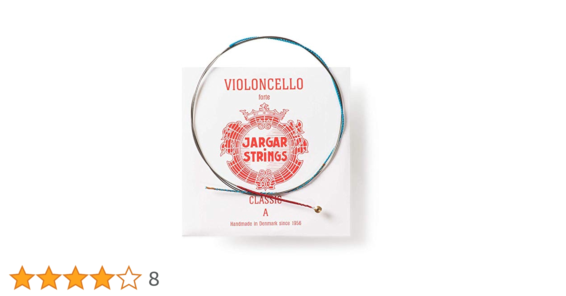 チェロ弦 Jargar medium 4つセット（C, D, G, A） Amazon | ヤーガー チェロ弦 4/4 Set | チェロ弦 | 楽器・音響機器