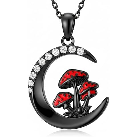 925 Sterling Silver Horse Moon Pendant Necklace Gifts for Horse Lovers