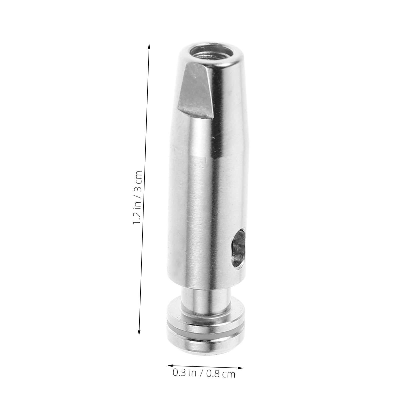 KOMBIUDA Medieval Sword Fencing Sword Tip Replacement Metal Practice for Fencing Equipment