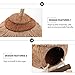 POPETPOP 2pcs Coconut Shell Hideout for Hamsters Bird Cage Nest Comfortable Nesting Ladder for Pet
