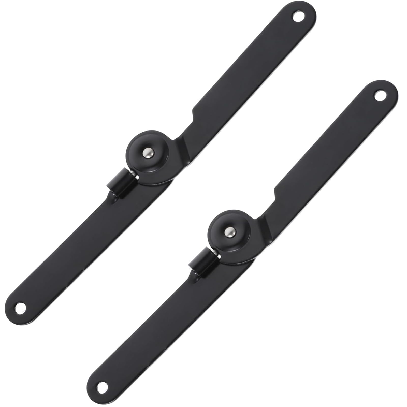 Buxuaaaa Multicolor Strong 180 Degree Rotating Folding Hinges Heavy Duty Iron Lid For Furniture Cabinet Door Hardware For House Black Rotatable Folding Hinges