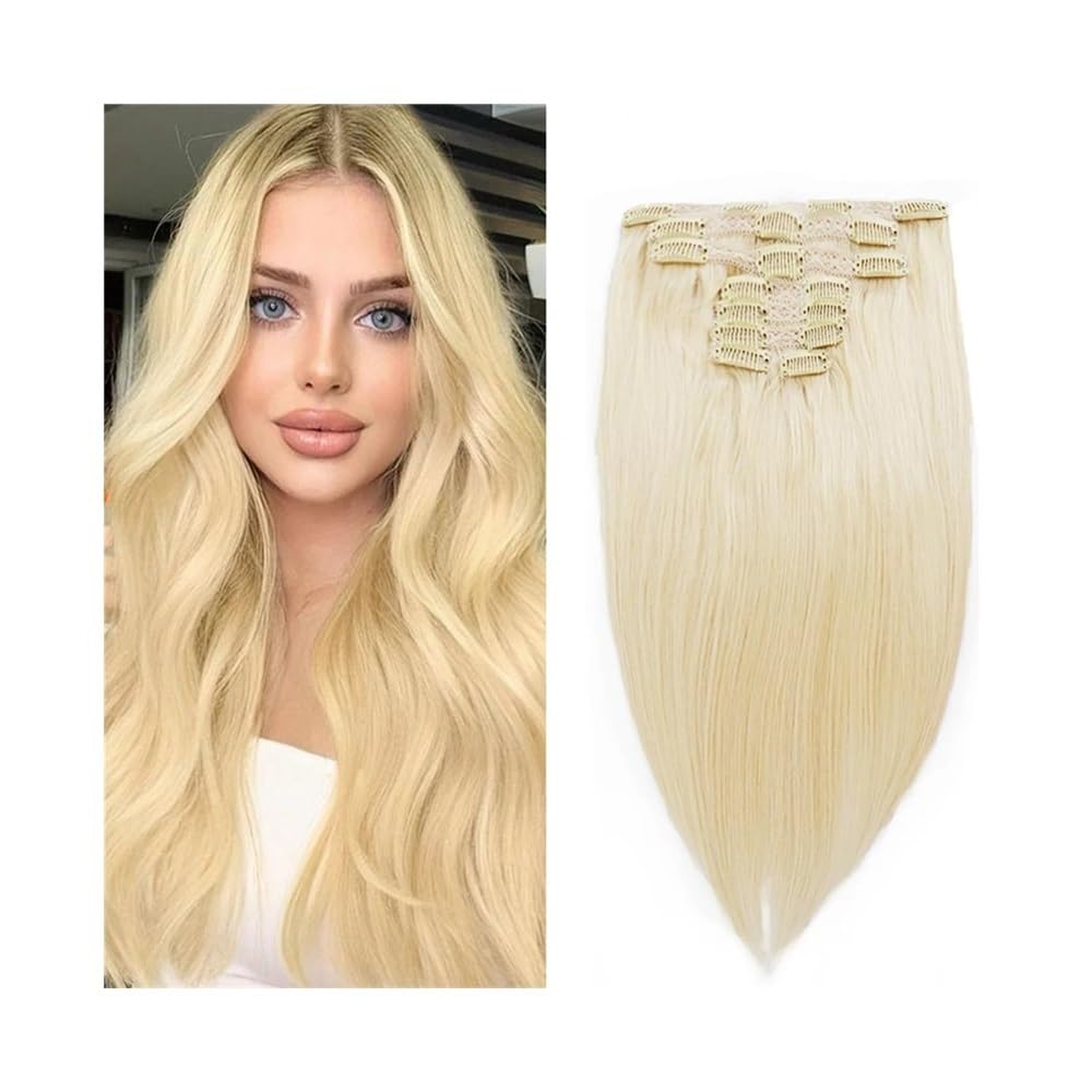 Nakładki na włosy dla kobiet Włosy naturalne, koronkowe, doczepiane, blond, nr 613, podwójnie tkane Messy Hair Bun Hairpiece(20inches,240gSet)