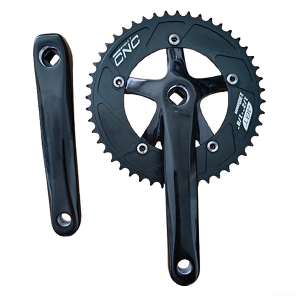 Guarnitura MTB 48T Lega Alluminio Nero Guarnitura MTB 48T Lega