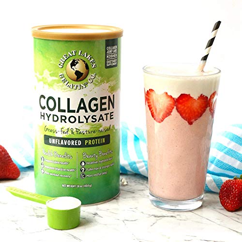Great Lakes Gelatin, Certified Paleo Friendly, Keto Certified, Collagen Hydrolysate, Peptides, Pasture-Raised Grass-Fed, 16 oz - Thumbnail 5