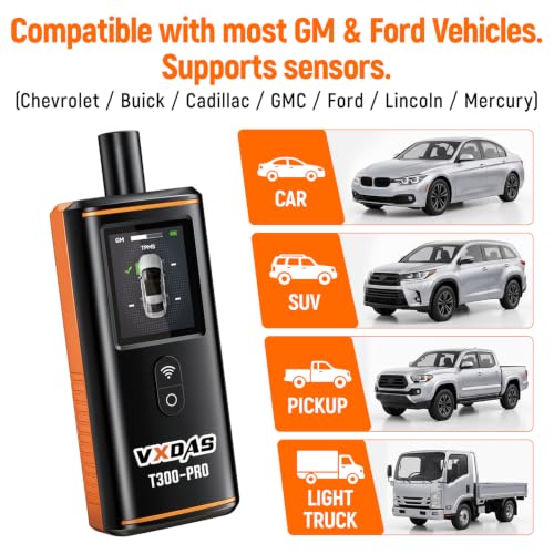 VXDAS T300 Pro Screen-Guided TPMS Tool