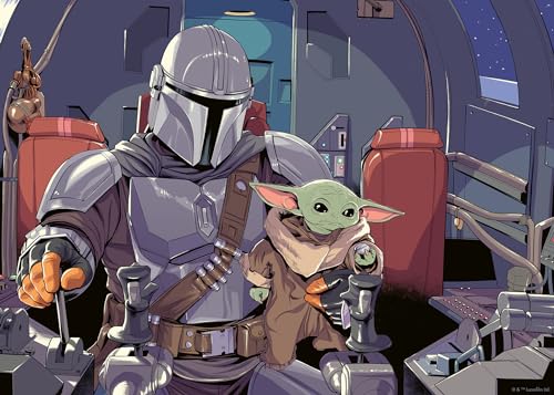 Ravensburger Puzzle Star Wars The Mandalorian - 1000 Teile Puzzle