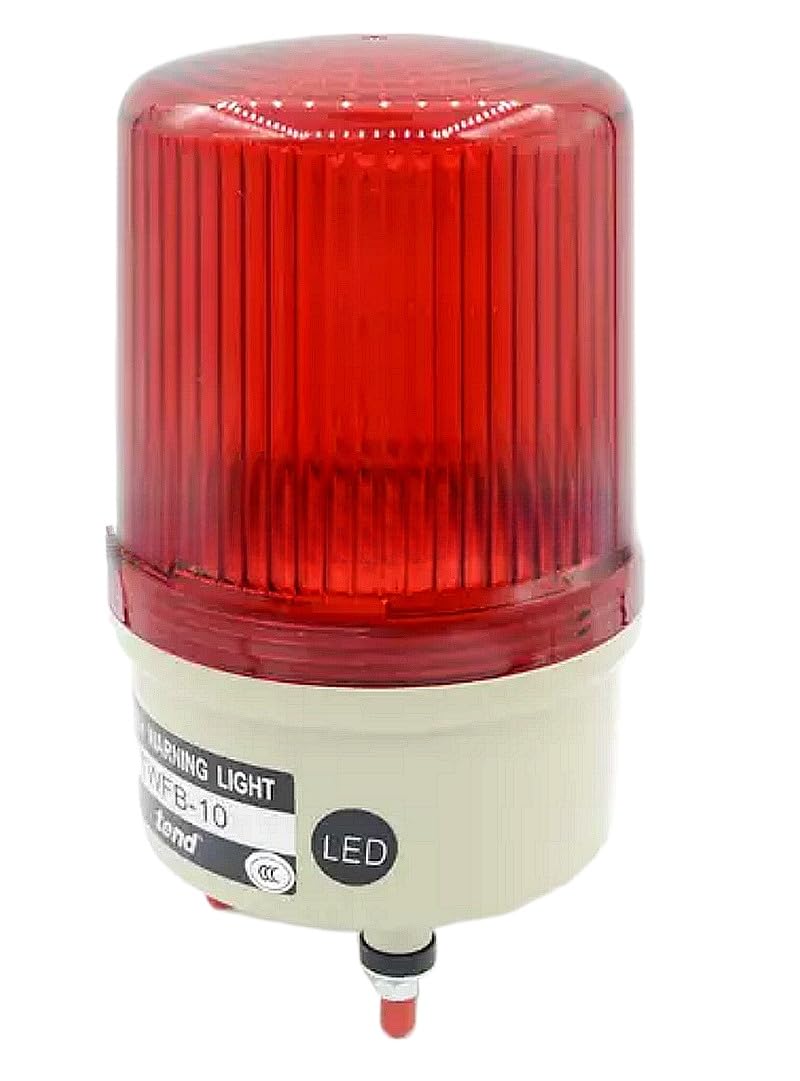 1Pcs new for flashing beep screw type LED warning light TWFB-10L2R 220V