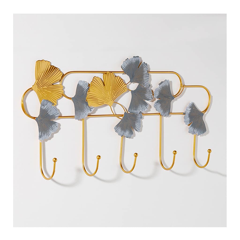 Porte-serviettes de salle de bain doté de 5 crochets en métal
