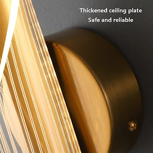 Lámpara interior de pared creativa tipo rollo para iluminar comedores oscuros 4