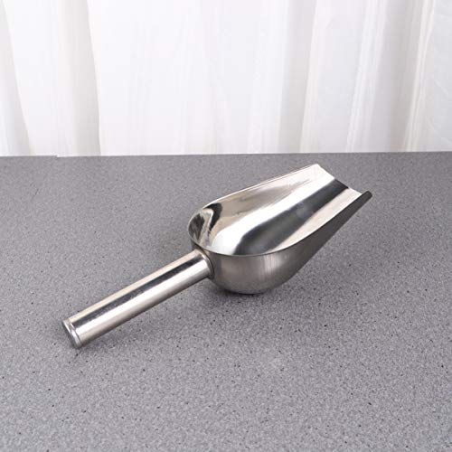 Colher de aço inoxidável para cozinha Hemoton 3 peças para doces, cubos de gelo, farinha, açúcar, so