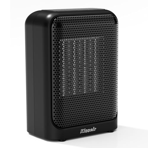 Space Heater, 1400W Electric PTC Ceramic Heaters Indoor Portable 2S