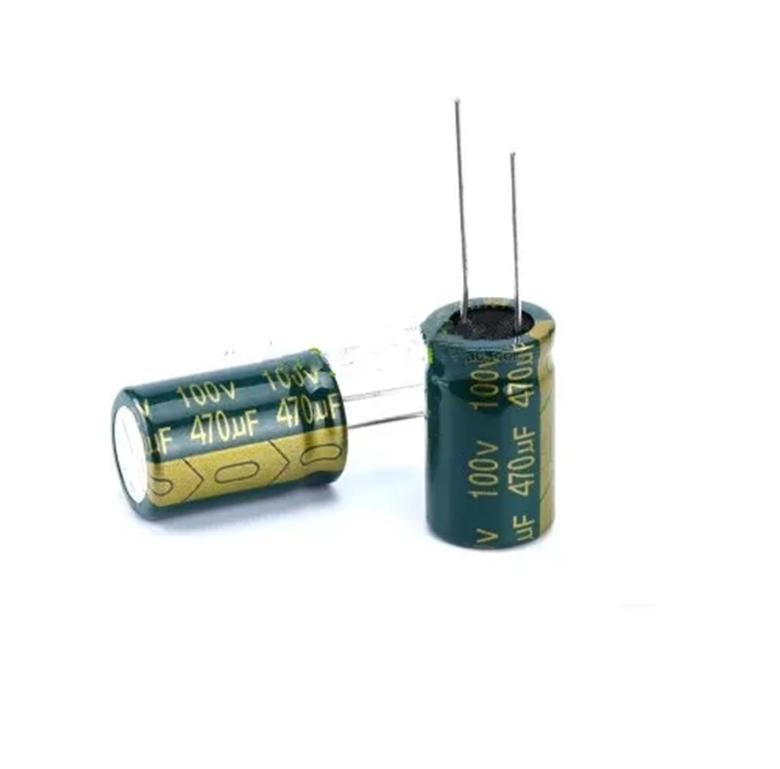AARTERZZA 100PCS 100V470UF High Frequency capacitance electrolytic capacitors 470UF 100V 16 x 25mm