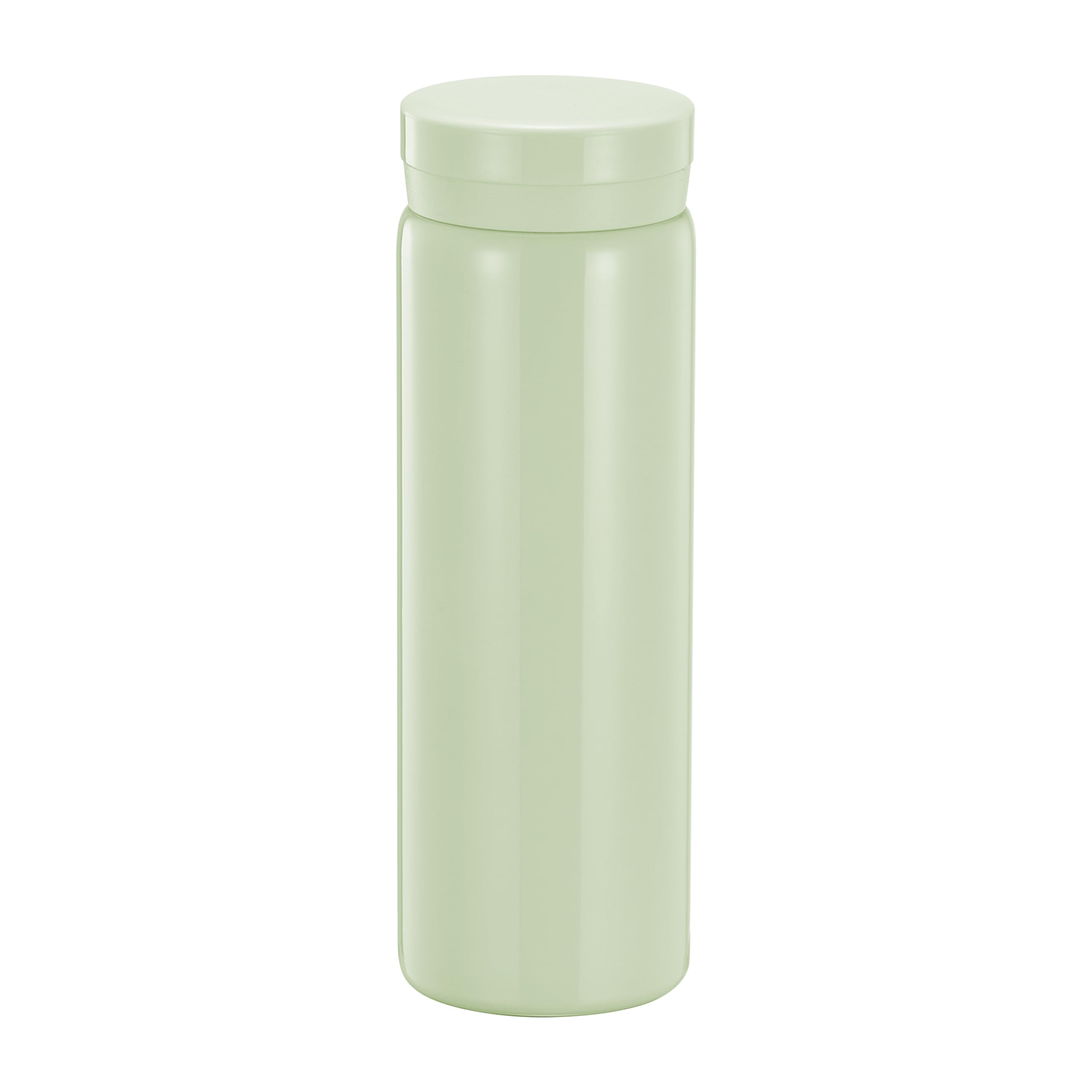 10oz Mini Water Bottle Stainless Steel Thermos Small Flask - Insulated Vacuum, Leak Proof, Keeps Drinks Hot/Cold - Ideal for Coffee, Tea, Water - Light green