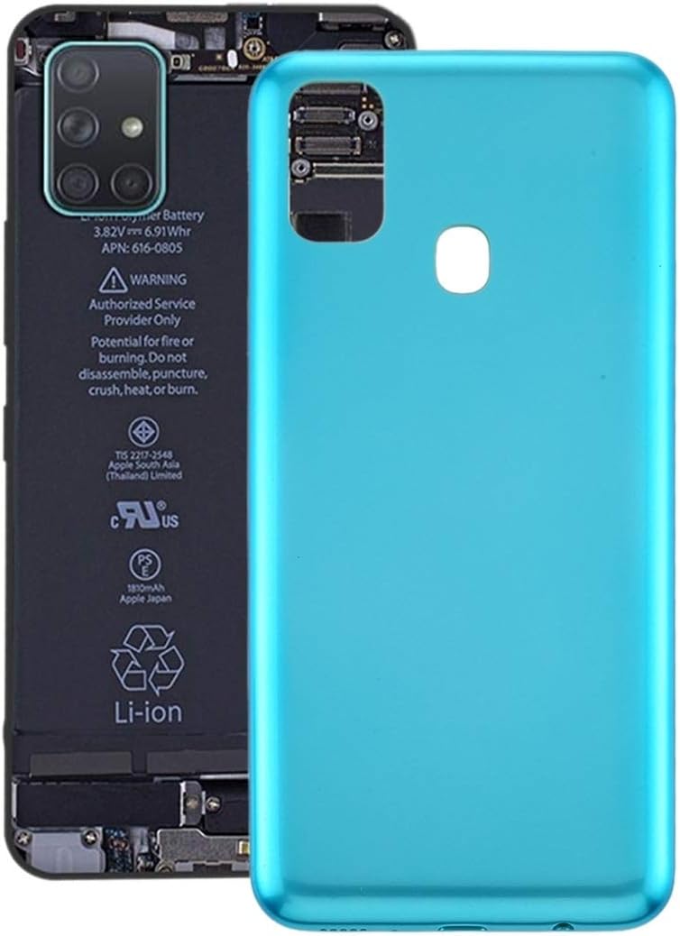 ZHANGJUN Replacement Parts Battery Back Cover for Samsung Galaxy M21 Spare Parts (Color : Baby Blue)