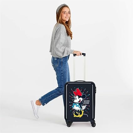 Trolley Minnie Sunny Day Disney Valigia da Viaggio CM. 55x38x20 in ABS -  3051724 : Amazon.it: Valigeria