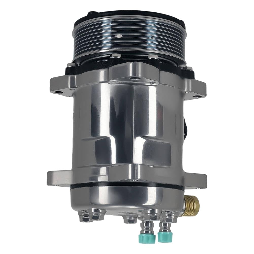 Zdcvfmhqb Onecolor A C Air Conditioning Compressor For Sanden 508 Serpentine Belt Sliver 8 Groove Compatible With