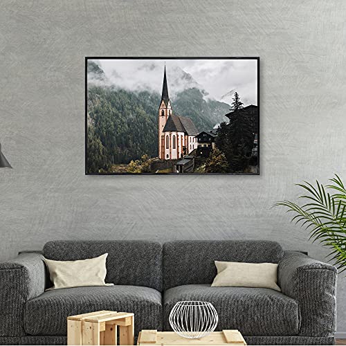 Graduationmall FF-PF1-2436-1 24X36 Poster Frame With Uv Protection Acrylic,Hanging Hardware thumb #2
