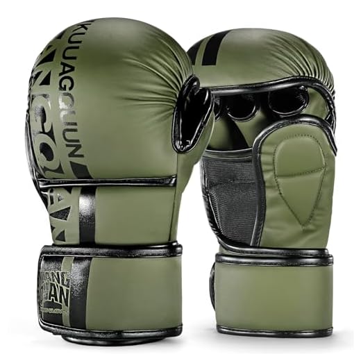 KUANG QUAN MMA Gloves for Sparring,Muay Thai,Training