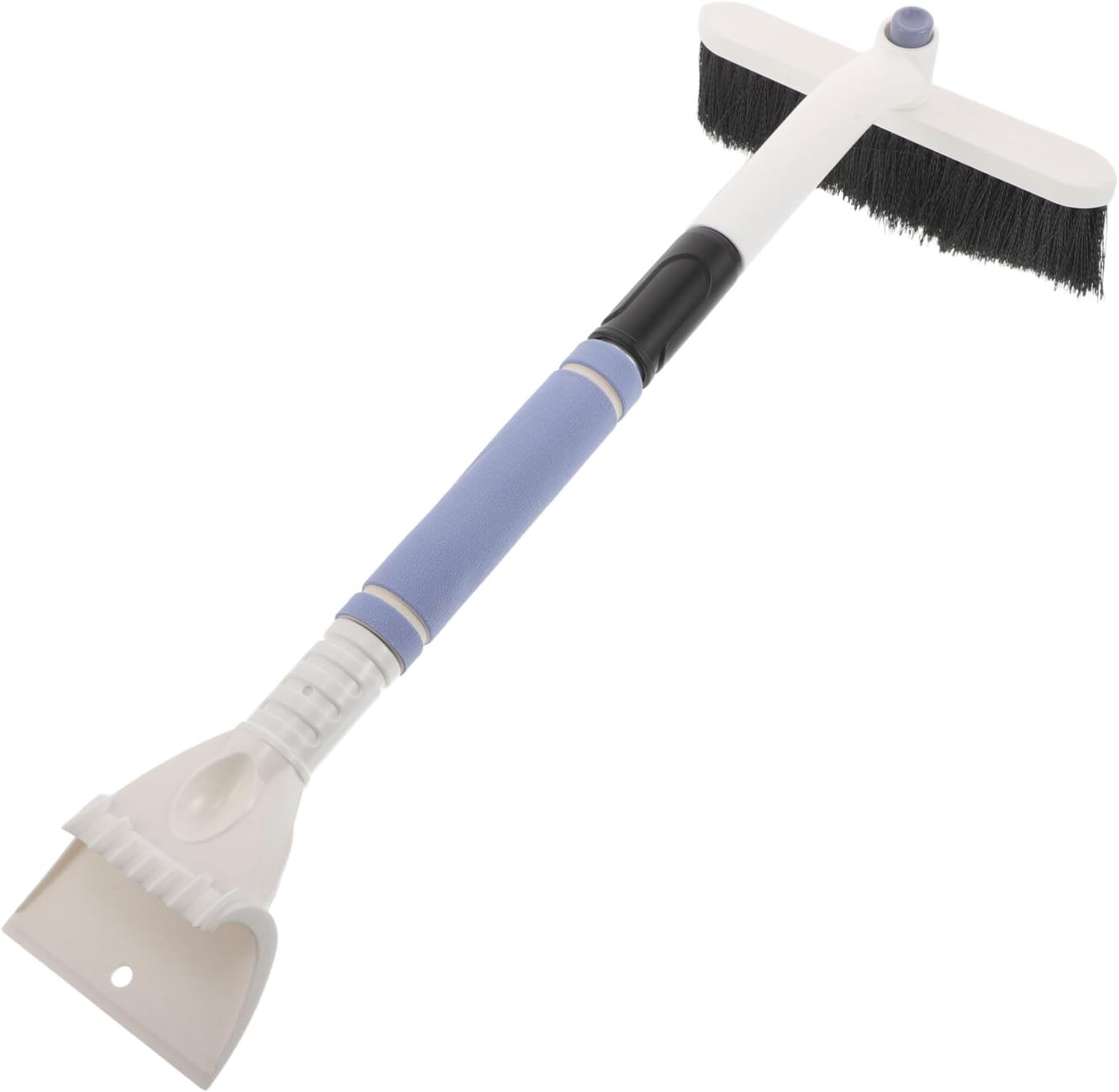 Alasum Extendable Car Snow Brush Aluminum Alloy Handle Windshield Snow Cleaning Tool for Vehicles for Winter Emergency Use